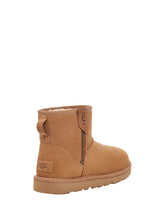 Ugg Eskimo Boot Classic Mini Bailey Zip Donna Beige